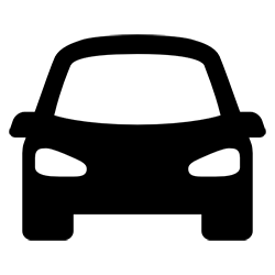 permisos coche vector